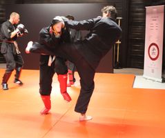Tai Jutsu training in nieuwe Dojo Breeven Bornem